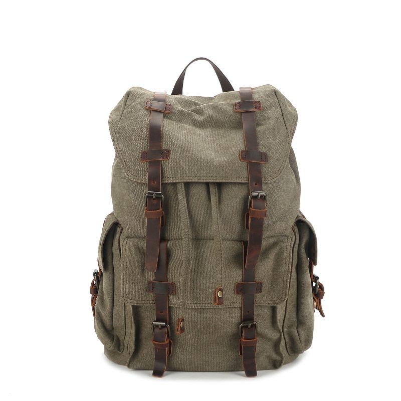 Bavlnený Plátený Batoh Pre Outdoor